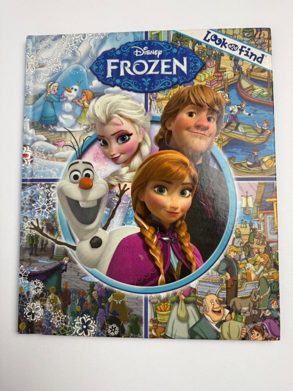 Disney Frozen Look and Find by PI Kids ( 2013, Hardcover) 10" x 12" Like NEW